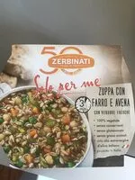 Mängden socker i Zuppa con Farro e Avena