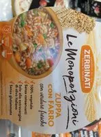 Mängden socker i Zuppa con farro