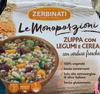 Mängden socker i Zuppa con legumi e cereali