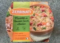 Mängden socker i minestra con pomodori secchi e basilico