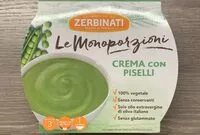 Mängden socker i Crema con piselli