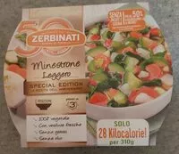 Mängden socker i Minestrone leggero
