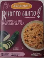 Mängden socker i Risotto giusto - Verdure alla parmigiana