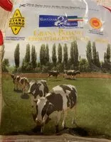 Mängden socker i Grana padano fresco di grattugia