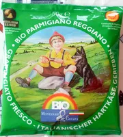Mängden socker i Bio Parmigiano Reggiano