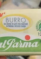 Mängden socker i Burro val parma