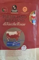 Mängden socker i Parmigiano Reggiano di Vacche Rosse