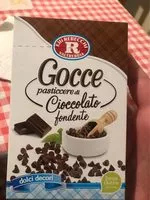 Mängden socker i Gocce pasticcere di cioccolato fondente