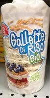 Mängden socker i Gallette di risp bio