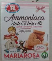 Mängden socker i Ammoniaca per dolci e biscotti