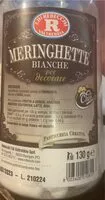 Mängden socker i Meringhette