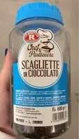 Mängden socker i Scagliette di cioccolato