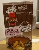 Mängden socker i GOCCE di cioccolato fondente