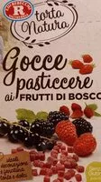 Mängden socker i Gocce pasticcerie ai frutti di bosco