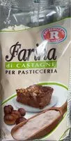 Mängden socker i Farina di castagne