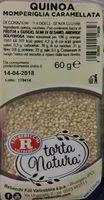 Mängden socker i Quinoa momperiglia caramellata