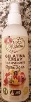Mängden socker i Gelatina spray trasparente con agar agar