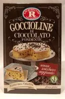 Mängden socker i Goccioline di cioccolato fondente