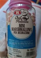 Mängden socker i Mini Marshmallows per decorazioni