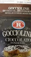 Mängden socker i Goccioline di cioccolato