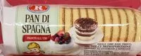 Mängden socker i Pan di Spagna