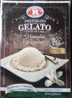 Mängden socker i Preparato per gelato - vaniglia bourbon