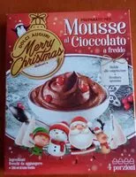 Mängden socker i Mousse al cioccolato