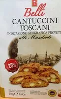 Mängden socker i Cantuccini Toscani