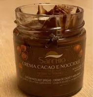 Mängden socker i crema cacao e nocciole biologica