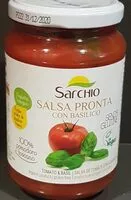 Mängden socker i SALSA PRONTA CON BASILICO