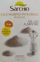 Mängden socker i Sale marino integrale di Sicilia