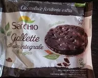 Mängden socker i Gallette riso integrale e cioccolato
