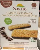 Mängden socker i SNACK RISO CIOCCOLATO FONDENTE EXTRA