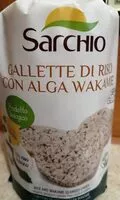 Mängden socker i Gallette di riso con alga wakame