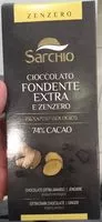 Mängden socker i Cioccolato fondente