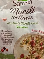 Mängden socker i Muesli wellness
