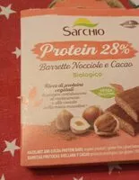 Mängden socker i Barrette Nocciole e Cacao