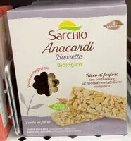 Mängden socker i Anacardi barrette