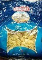 Mängden socker i Pâtes Eliche 35