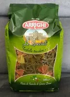 Mängden socker i Farfalle tricolori 58