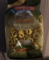 Mängden socker i Tortellini ricotta e spinaci