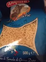 Mängden socker i Pasta di senola di grano duro
