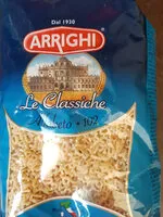 Mängden socker i Pasta Alfabeto (102) - Arrighi