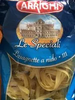 Mängden socker i Arrighi Lasagnette A Nido 111