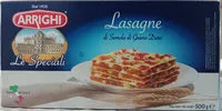 Mängden socker i Lasagne le speciali