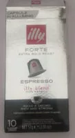 Mängden socker i Café em cápsula expresso forte