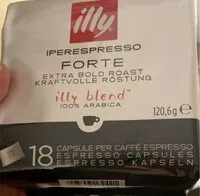 Mängden socker i Iperespressoforte