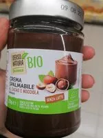 Mängden socker i crema spalmabile cacao e nocciola