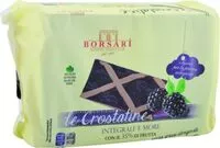 Mängden socker i Crostatine integrali alle more