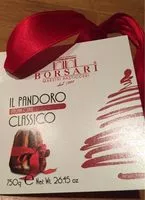 Mängden socker i Pandoro classico